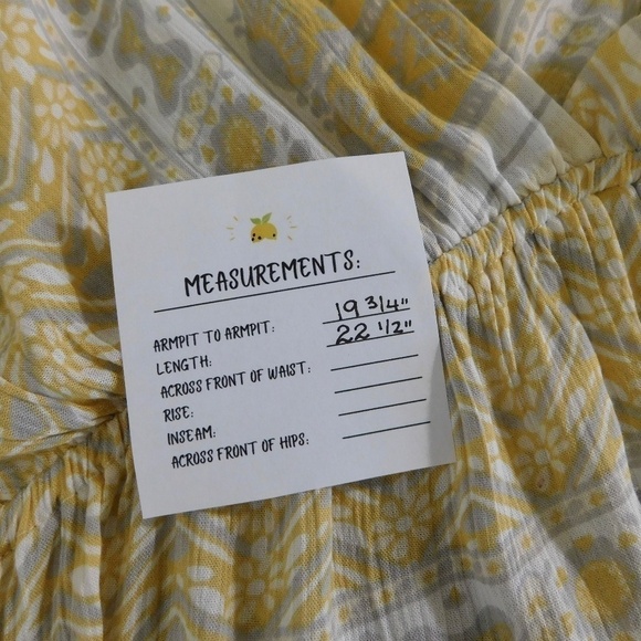 FREE PEOPLE Rosalie Wrap Top Antique Combo Geometric Tile Floral Print Small - Picture 16 of 16